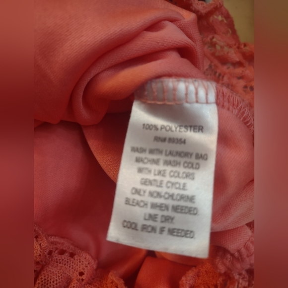 Kristen Nicole women's size large pink knit blouse shirt top - Picture 8 of 8